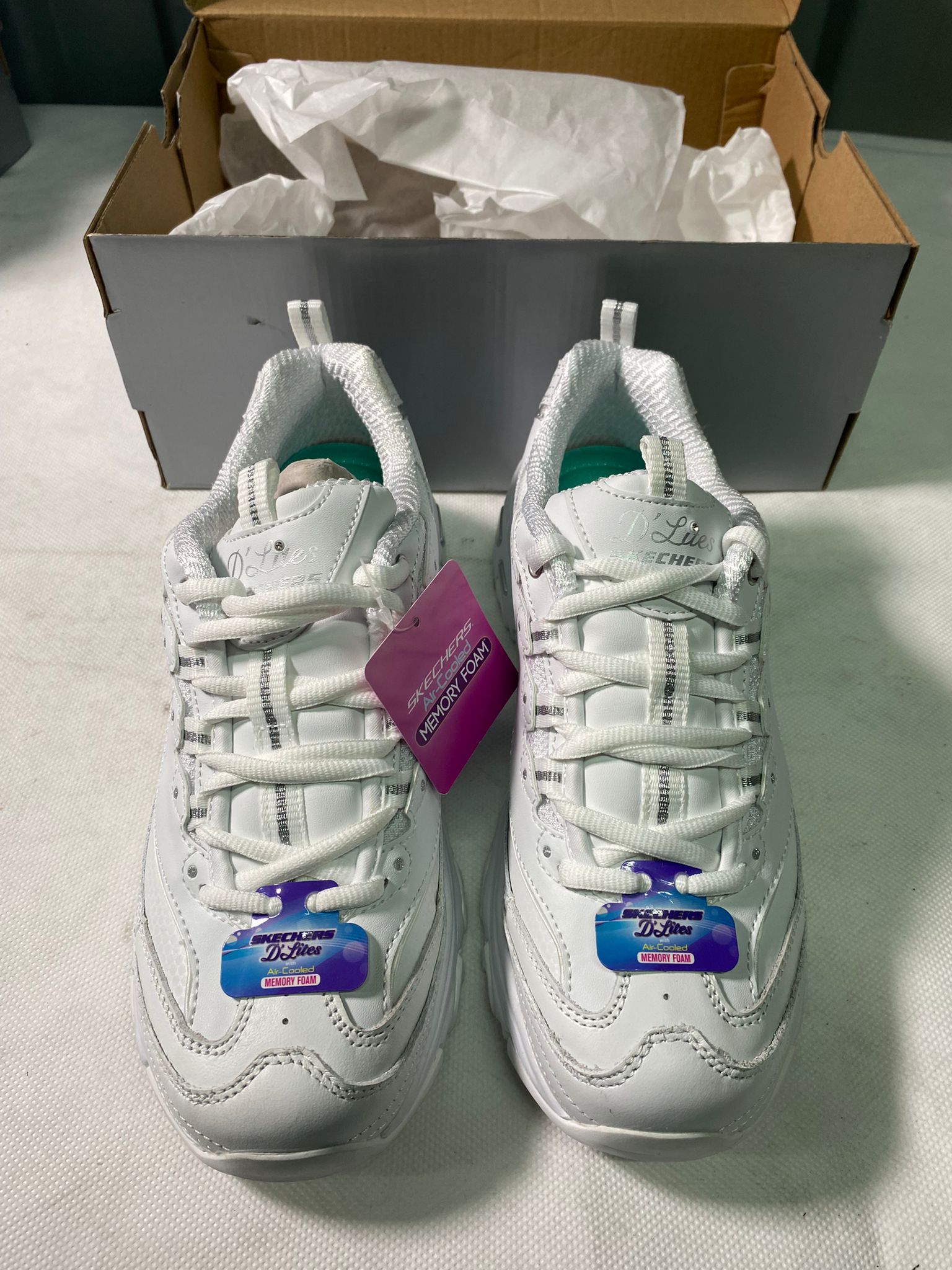 Skechers D'lıtes Fresh Start Kadın Spor Ayakkabı 11931-wsl